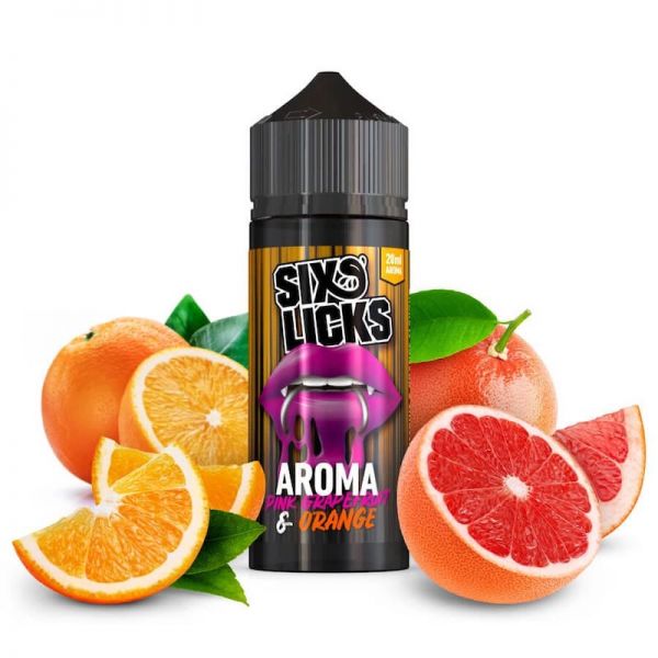 Six Licks - Pink Grapefruit Orange - Shake n'Vape Aroma