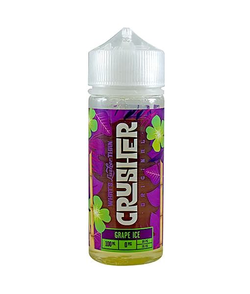 Crusher E-Liquid - Grape Ice - 100ml Shortfill