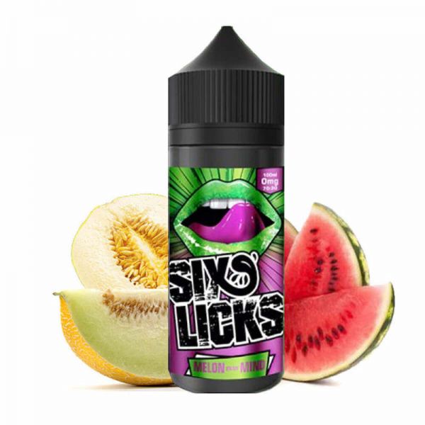 Six Licks - Melon on my mind - 100ml Shortfill