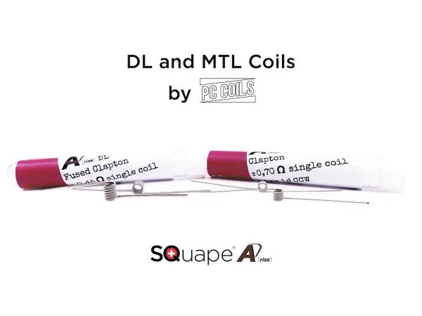 SQuape A[rise] Coils by PC Coils