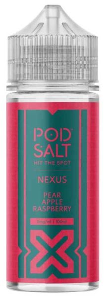 Podsalt Nexus Pear Apple Raspberry - 100ml Shortfill