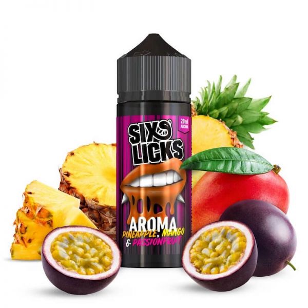 Six Licks - Pineapple Mango Passionfruit - Shake n'Vape Aroma