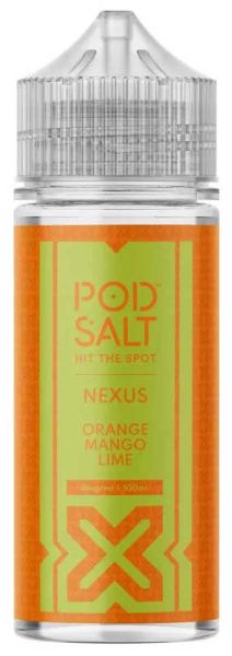 Podsalt Nexus Orange Mango Lime - 100ml Shortfill
