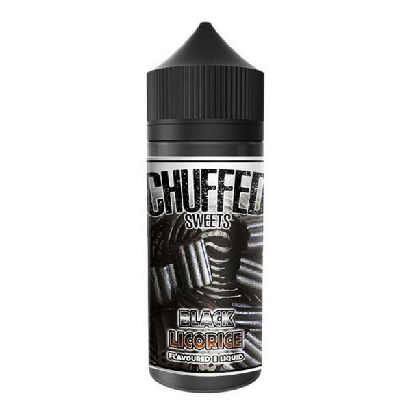 Chuffed Sweets - Black Licorice - 100ml Shortfill