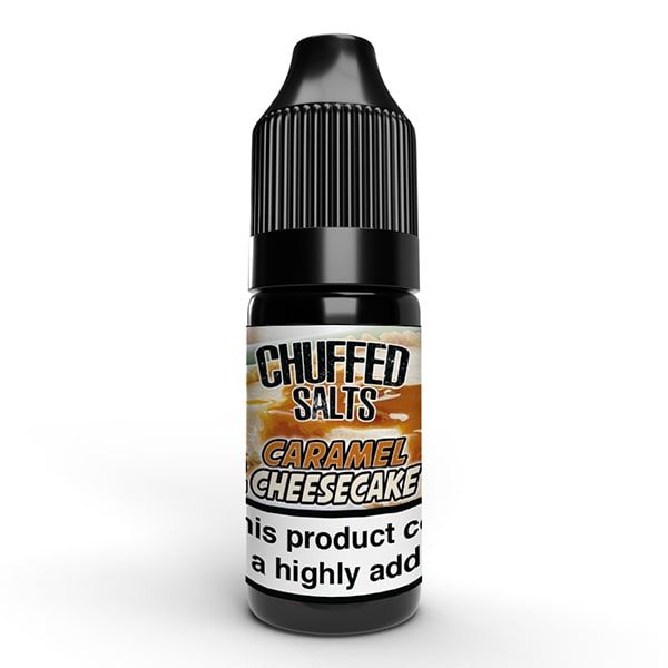 Chuffed Salts - Caramel Cheesecake - 10ml