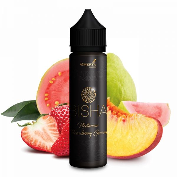 Omerta - Bisha - Nectarine Strawberry Guava 20ml longfill Aroma