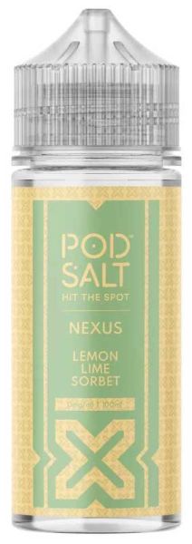 Podsalt Nexus Lemon Lime Sorbet - 100ml Shortfill