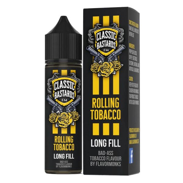 Classic Bastards - Rolling Tobacco - 50ml Shortfill